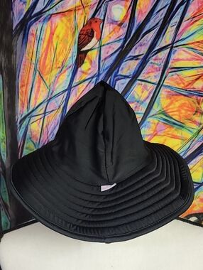 Ruffle Butts Black  Bucket Hat 12m-2t